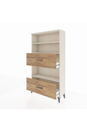 Arges Dolap 3 Raflı 2 Çekmeceli 88x30x163 - S21M030V3A