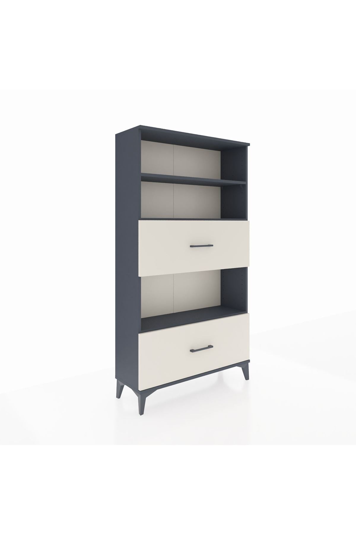 Arges Dolap 3 Raflı 2 Çekmeceli 88x30x163 - S21M030V4A