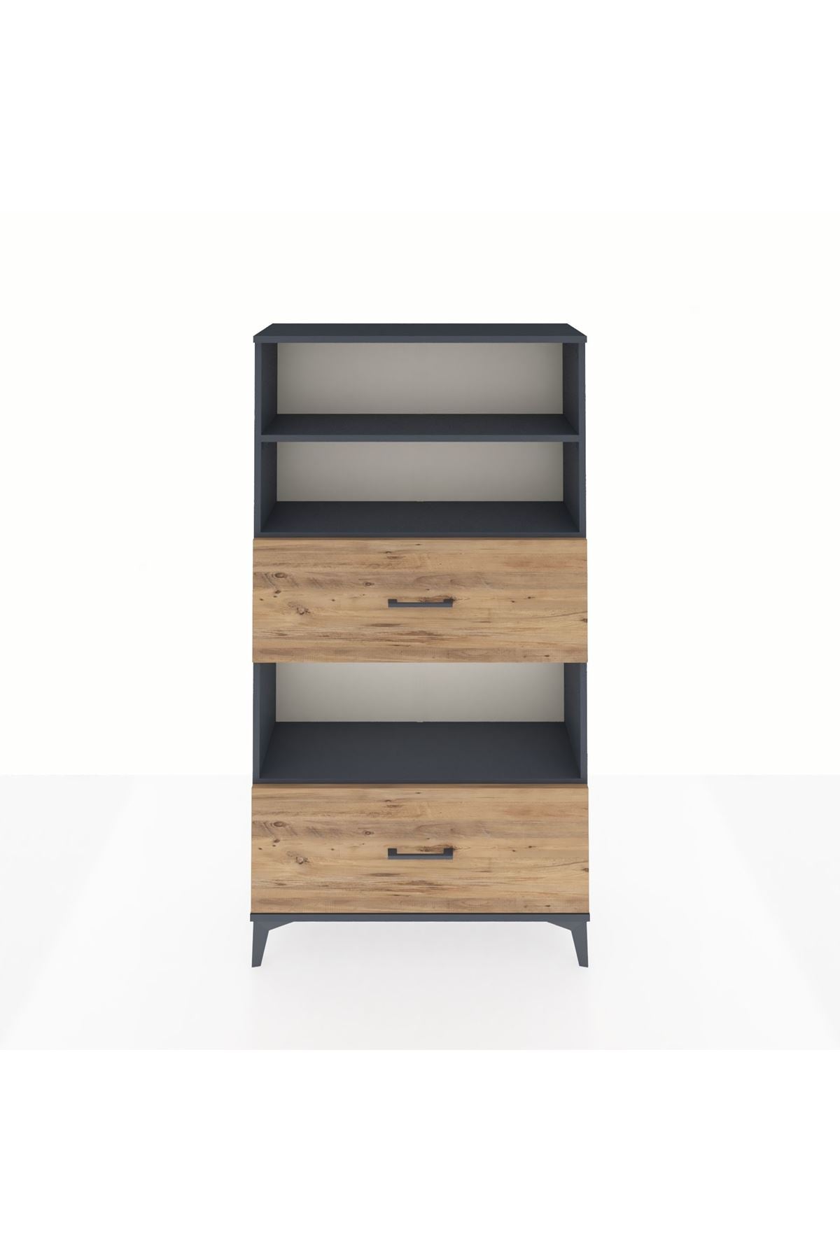 Arges Dolap 3 Raflı 2 Çekmeceli 88x30x163 - S21M030V6A