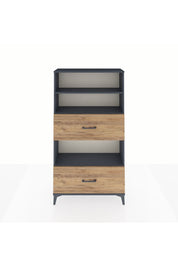 Arges Dolap 3 Raflı 2 Çekmeceli 88x30x163 - S21M030V6A