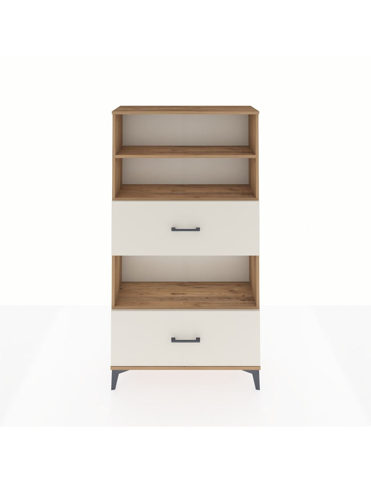 Arges Dolap 3 Raflı 2 Çekmeceli 88x30x163 - S21M030V7A