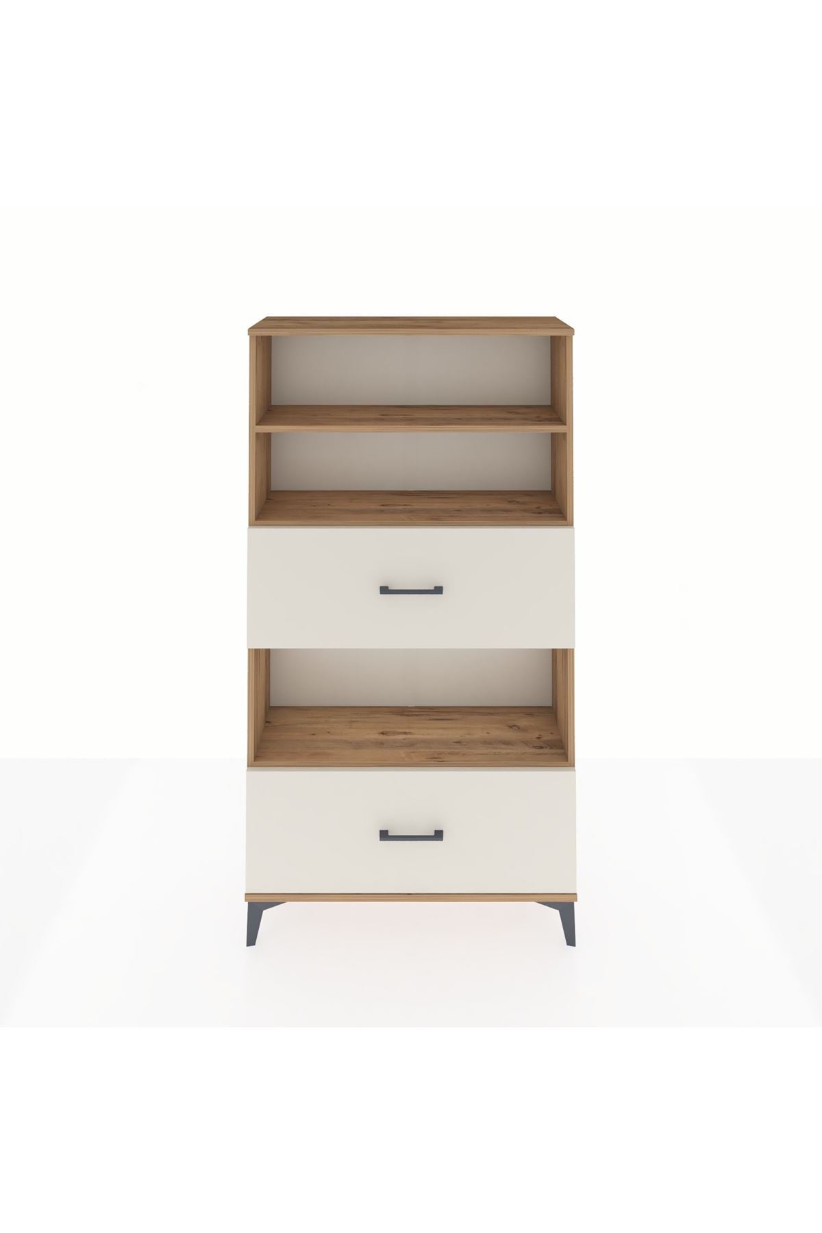 Arges Dolap 3 Raflı 2 Çekmeceli 88x30x163 - S21M030V7A