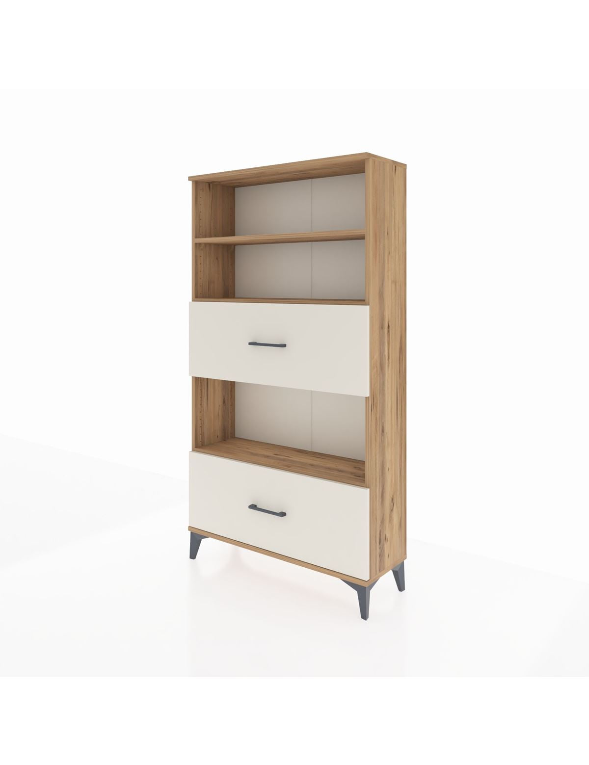 Arges Dolap 3 Raflı 2 Çekmeceli 88x30x163 - S21M030V7A