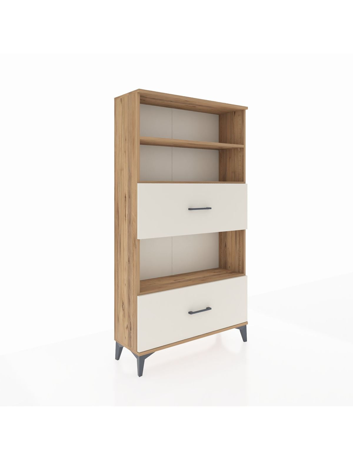 Arges Dolap 3 Raflı 2 Çekmeceli 88x30x163 - S21M030V7A