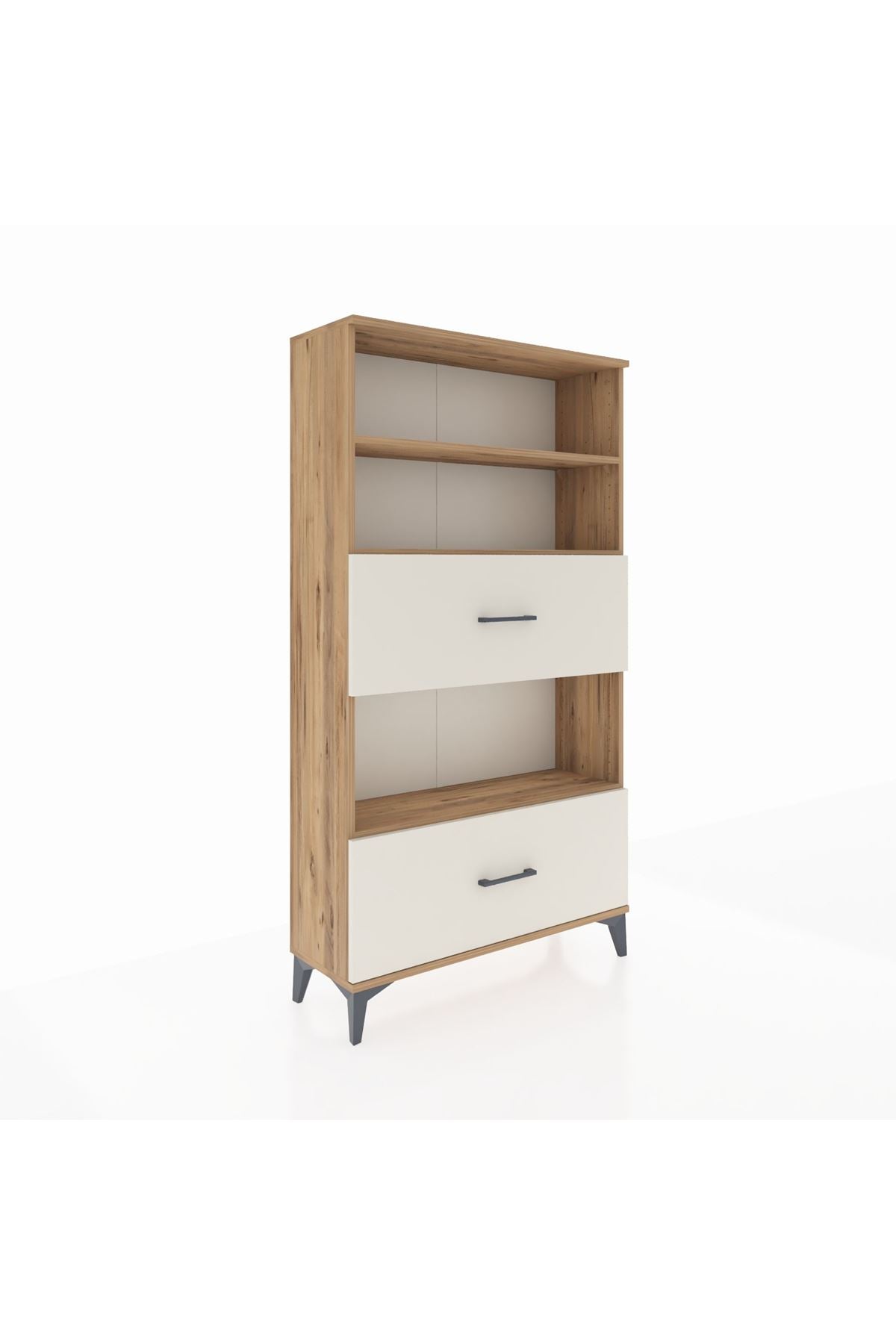 Arges Dolap 3 Raflı 2 Çekmeceli 88x30x163 - S21M030V7A