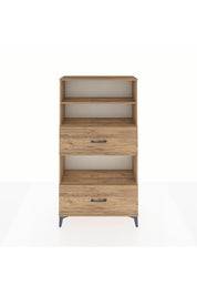 Arges Dolap 3 Raflı 2 Çekmeceli 88x30x163 - S21M030V9A