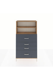 Arges Dolap 2 Raflı 4 Çekmeceli 88x30x163 - S21M032V8A