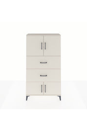 Arges Dolap 2 Raflı 2 Çekmeceli 4 Kapaklı 88x30x163 - S21M033V1A