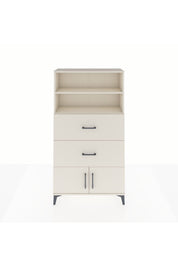 Arges Dolap 2 Raflı 2 Çekmeceli 2 Kapaklı 88x30x163 - S21M034V1A