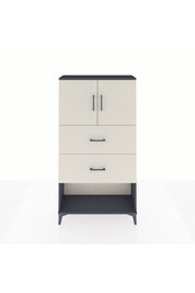 Arges Dolap 2 Raflı 2 Çekmeceli 2 Kapaklı 88x30x163 - S21M035V4A