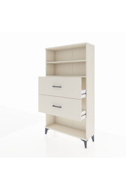Arges Dolap 2 Raflı 2 Çekmeceli 88x30x163 - S21M036V1A