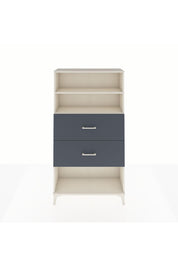 Arges Dolap 2 Raflı 2 Çekmeceli 88x30x163 - S21M036V2A