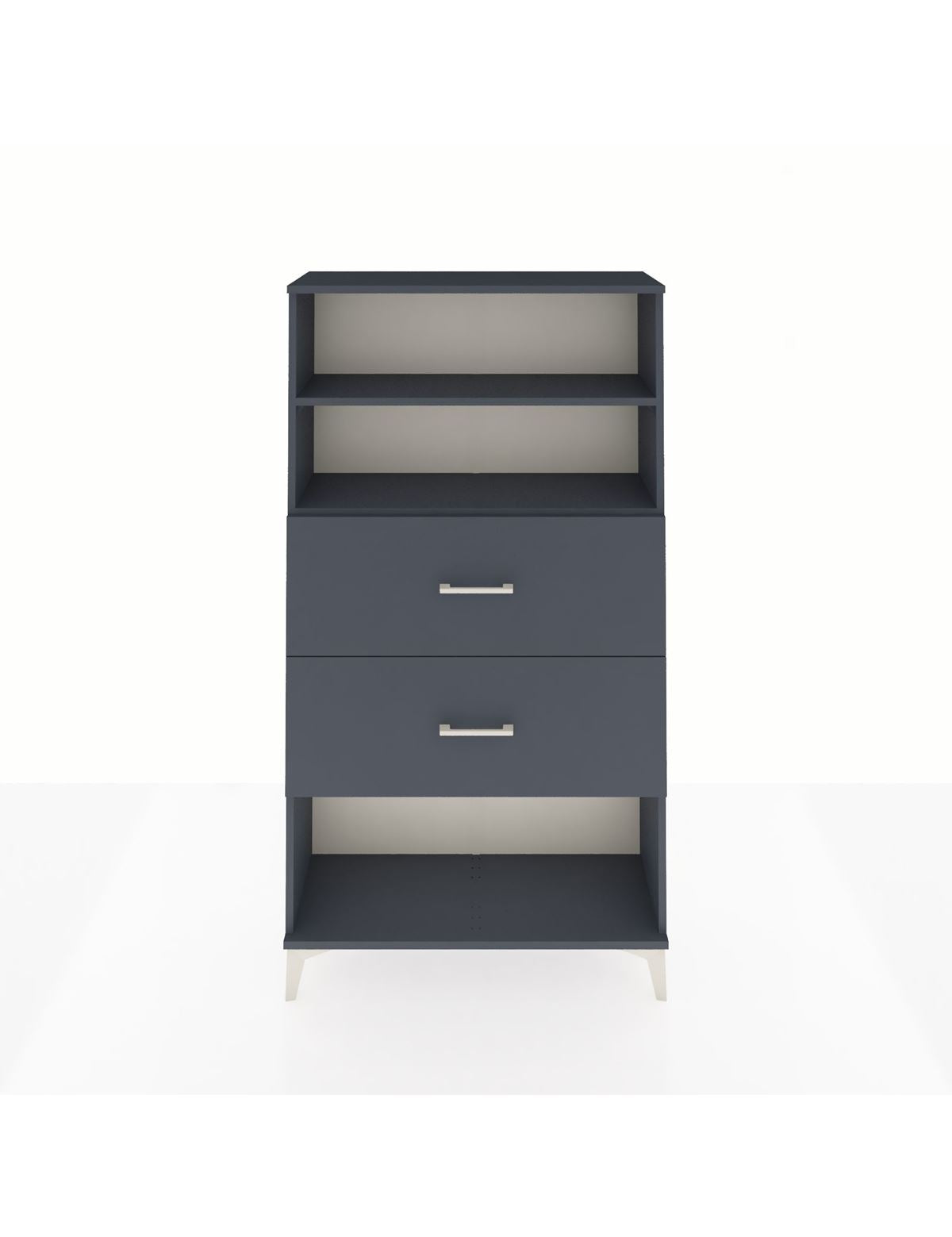 Arges Dolap 2 Raflı 2 Çekmeceli 88x30x163 - S21M036V5A