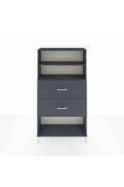 Arges Dolap 2 Raflı 2 Çekmeceli 88x30x163 - S21M036V5A