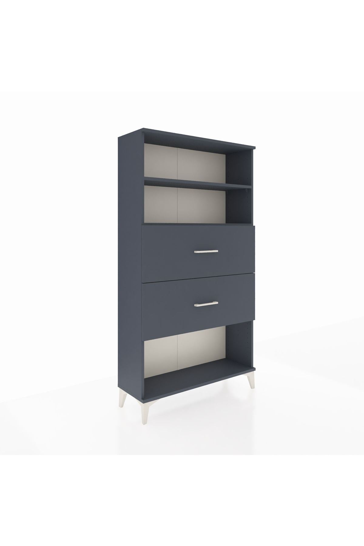 Arges Dolap 2 Raflı 2 Çekmeceli 88x30x163 - S21M036V5A