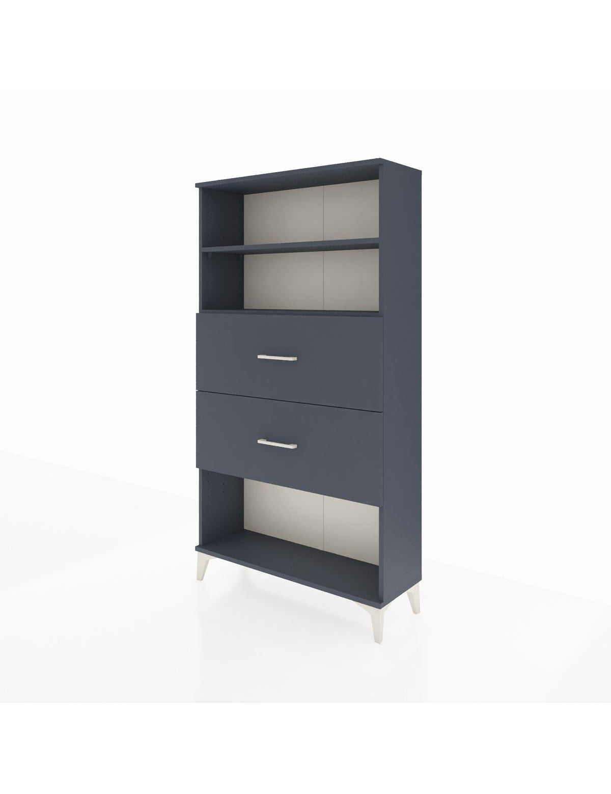 Arges Dolap 2 Raflı 2 Çekmeceli 88x30x163 - S21M036V5A