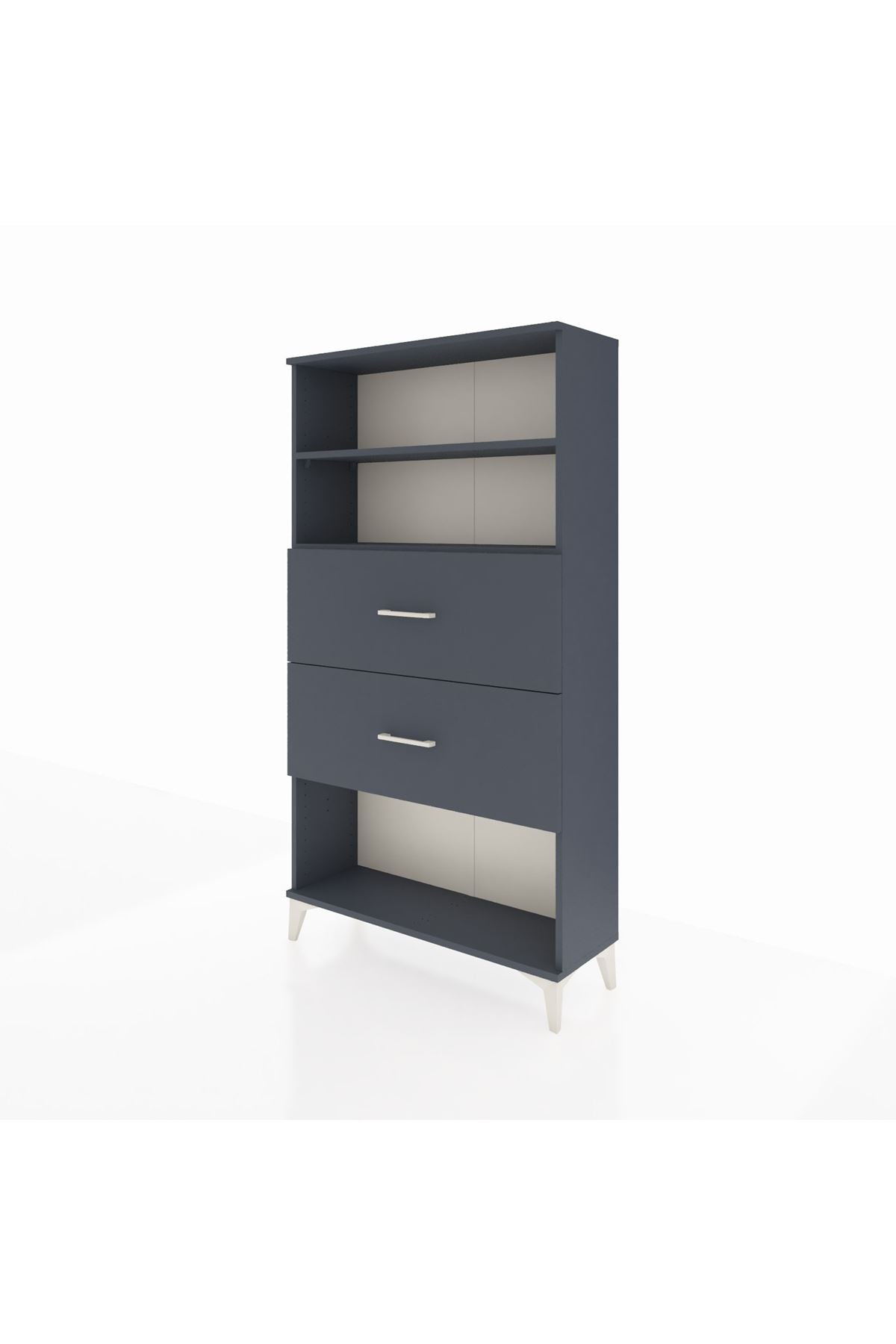 Arges Dolap 2 Raflı 2 Çekmeceli 88x30x163 - S21M036V5A