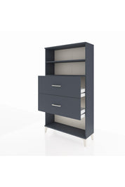 Arges Dolap 2 Raflı 2 Çekmeceli 88x30x163 - S21M036V5A