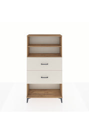 Arges Dolap 2 Raflı 2 Çekmeceli 88x30x163 - S21M036V7A