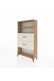 Arges Dolap 2 Raflı 2 Çekmeceli 88x30x163 - S21M036V7A