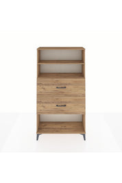 Arges Dolap 2 Raflı 2 Çekmeceli 88x30x163 - S21M036V9A