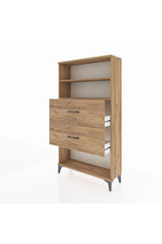 Arges Dolap 2 Raflı 2 Çekmeceli 88x30x163 - S21M036V9A