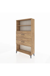 Arges Dolap 2 Raflı 2 Çekmeceli 88x30x163 - S21M036V9A