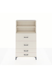 Arges Dolap 2 Raflı 4 Çekmeceli 88x30x163 - S21M038V1A