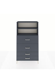 Arges Dolap 2 Raflı 4 Çekmeceli 88x30x163 - S21M038V5A