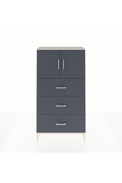 Arges Dolap 2 Raflı 3 Çekmeceli 2 Kapaklı 88x30x163 - S21M039V2A