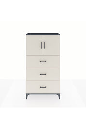 Arges Dolap 2 Raflı 3 Çekmeceli 2 Kapaklı 88x30x163 - S21M039V4A
