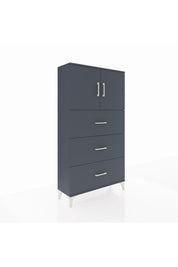Arges Dolap 2 Raflı 3 Çekmeceli 2 Kapaklı 88x30x163 - S21M039V5A