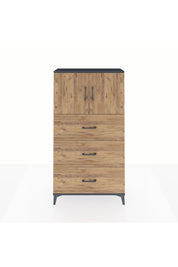 Arges Dolap 2 Raflı 3 Çekmeceli 2 Kapaklı 88x30x163 - S21M039V6A