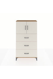 Arges Dolap 2 Raflı 3 Çekmeceli 2 Kapaklı 88x30x163 - S21M039V7A