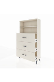 Arges Dolap 2 Raflı 3 Çekmeceli 88x30x163 - S21M040V1A