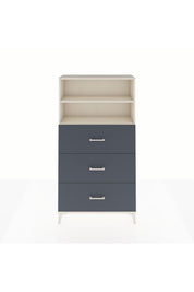 Arges Dolap 2 Raflı 3 Çekmeceli 88x30x163 - S21M040V2A