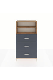 Arges Dolap 2 Raflı 3 Çekmeceli 88x30x163 - S21M040V8A