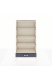 Arges Dolap 4 Raflı Tek Çekmeceli 88x30x163 - S21M042V2A