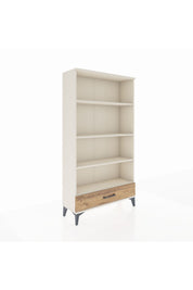 Arges Dolap 4 Raflı Tek Çekmeceli 88x30x163 - S21M042V3A