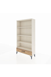 Arges Dolap 4 Raflı Tek Çekmeceli 88x30x163 - S21M042V3A