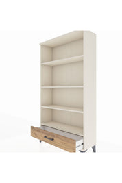 Arges Dolap 4 Raflı Tek Çekmeceli 88x30x163 - S21M042V3A
