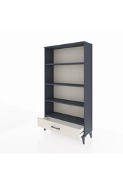 Arges Dolap 4 Raflı Tek Çekmeceli 88x30x163 - S21M042V4A