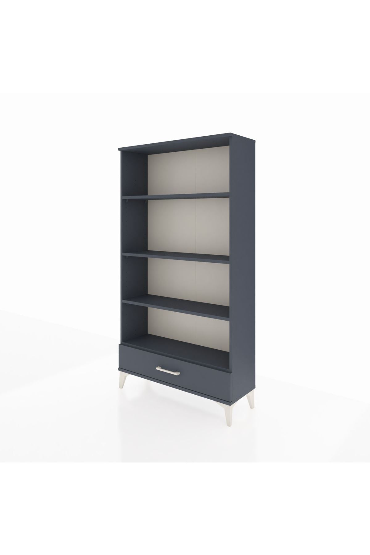 Arges Dolap 4 Raflı Tek Çekmeceli 88x30x163 - S21M042V5A