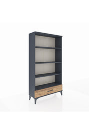 Arges Dolap 4 Raflı Tek Çekmeceli 88x30x163 - S21M042V6A