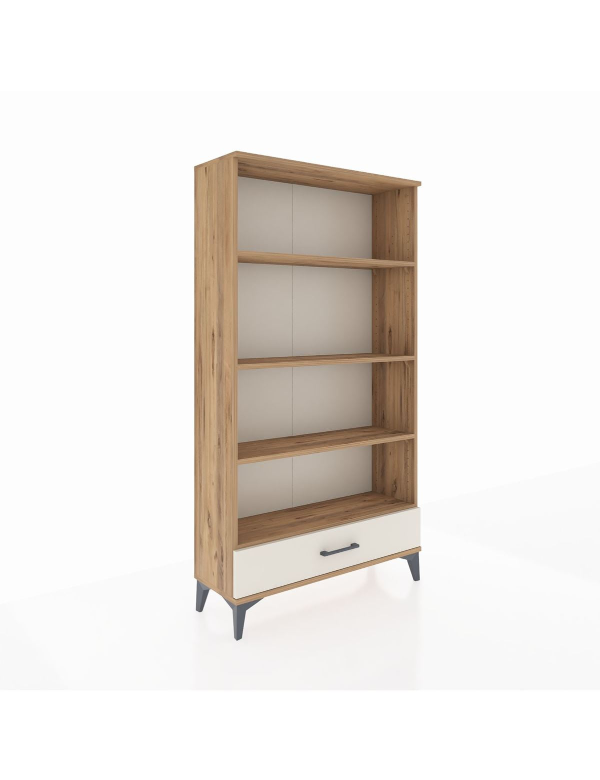 Arges Dolap 4 Raflı Tek Çekmeceli 88x30x163 - S21M042V7A