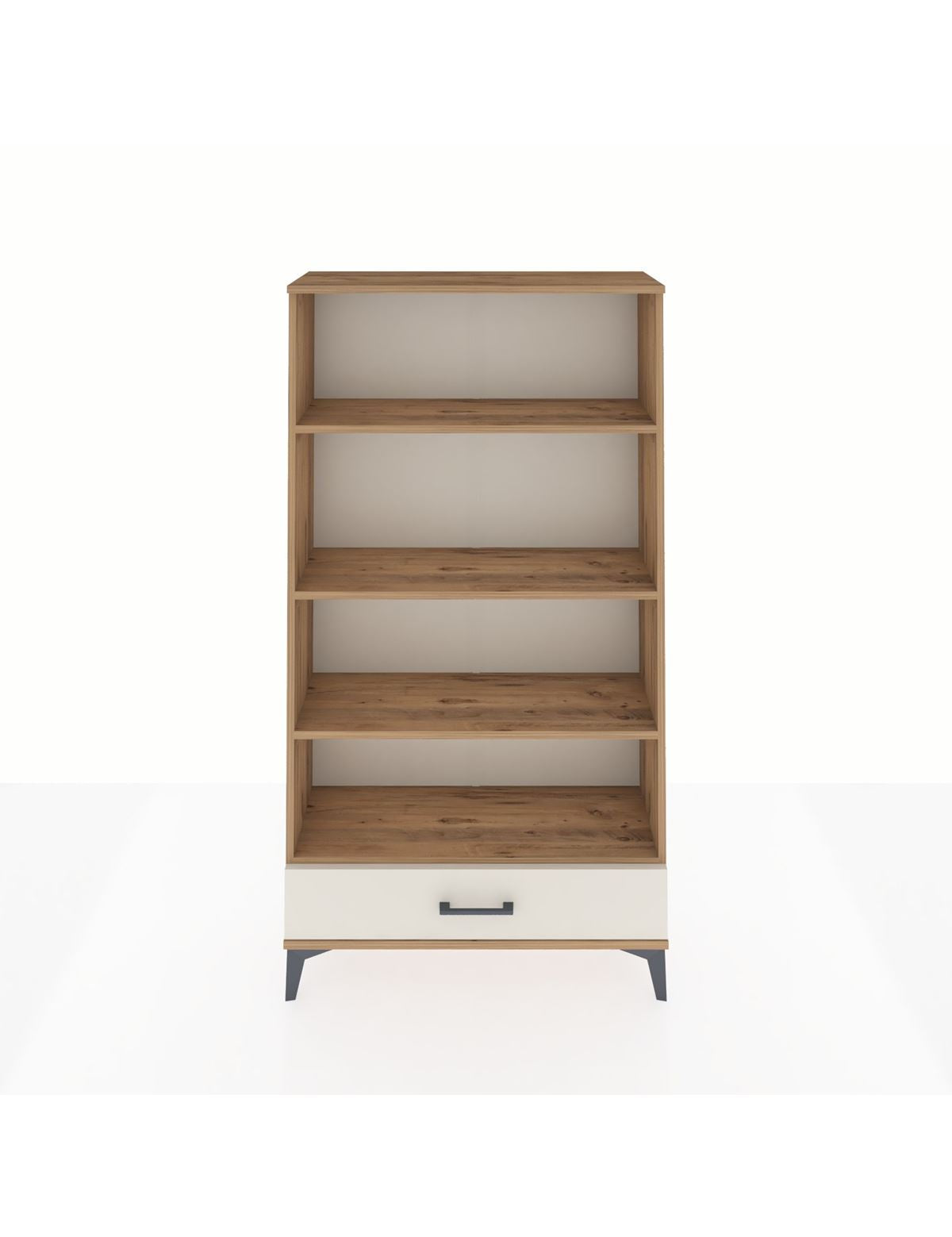 Arges Dolap 4 Raflı Tek Çekmeceli 88x30x163 - S21M042V7A