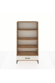 Arges Dolap 4 Raflı Tek Çekmeceli 88x30x163 - S21M042V7A