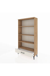 Arges Dolap 4 Raflı Tek Çekmeceli 88x30x163 - S21M042V7A