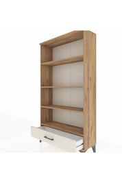 Arges Dolap 4 Raflı Tek Çekmeceli 88x30x163 - S21M042V7A