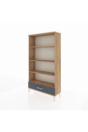 Arges Dolap 4 Raflı Tek Çekmeceli 88x30x163 - S21M042V8A